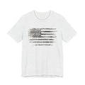 Distressed American Flag Unisex Tee - Casual Patriotic Shirt for Everyday Wear
