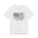 Distressed American Flag Unisex Tee - Casual Patriotic Shirt for Everyday Wear