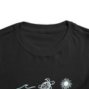 Youth Midweight Tee - Playful Sun and Ocean Design Tee