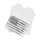 Distressed American Flag Unisex Tee - Casual Patriotic Shirt for Everyday Wear