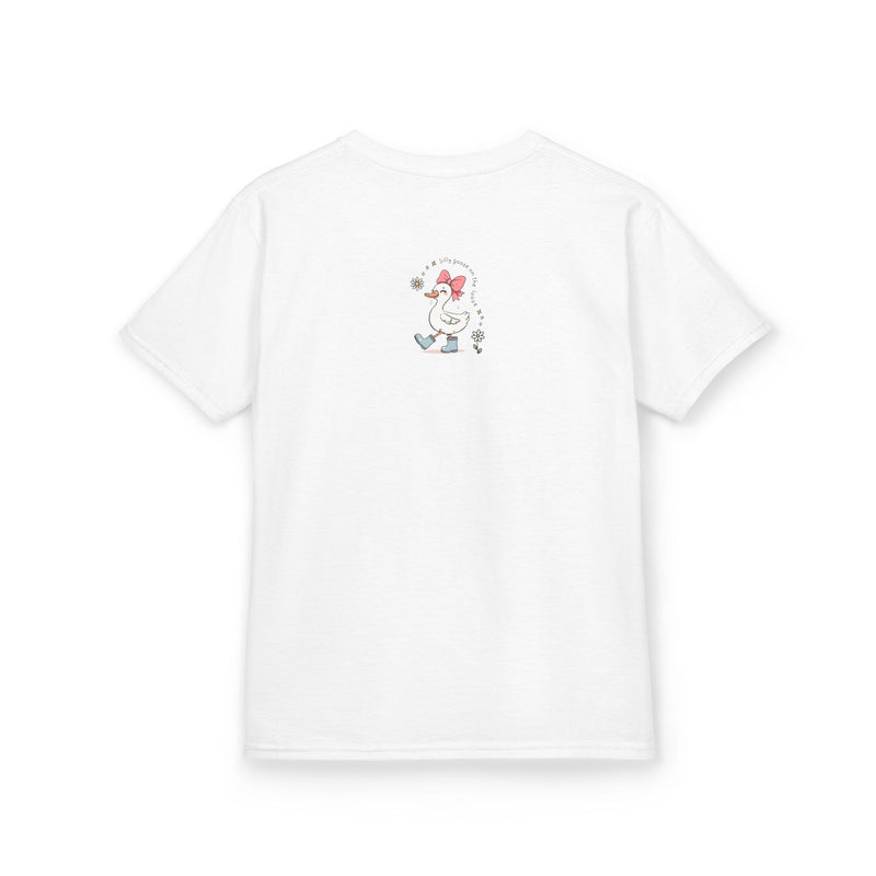 Silly Goose Kids Shirt - Silly Goose On The Loose Kids Tee - Funny Farm Animal Shirt - Cute Gift for Girl - Birthday Girl Tee - Grandchild