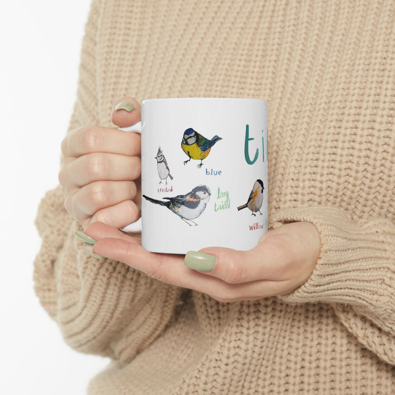 Tits Ceramic Bird Mug