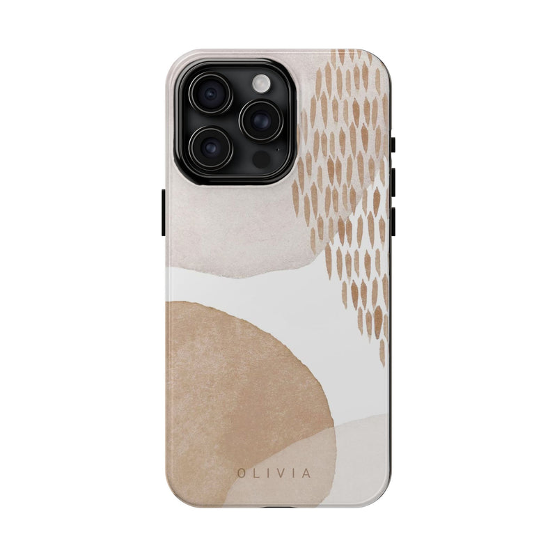 Light Abstract Shapes iPhone 15 Pro Max Case iPhone 14 Pro TOUGH Case / Boho Studio © / Aesthetic MagSafe iPhone 14 Plus Case